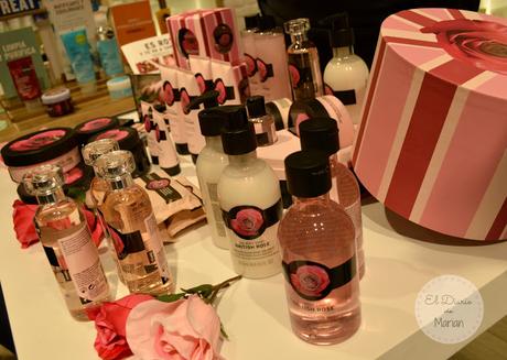 Línea British Rose [Evento The Body Shop]