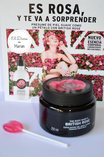 Línea British Rose [Evento The Body Shop]