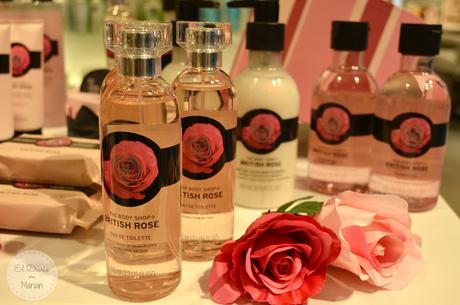 Línea British Rose [Evento The Body Shop]