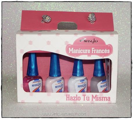 Kit manicura francesa Masglo, manicura 10.