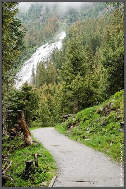 Valle de Stubai - Grawa wasserfall Austria