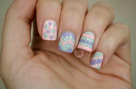 ♔ Manimonday - Pascuas Vol II / Nail Art - #Pascuasenelblog ❀