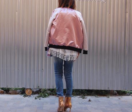 bOMBER + bOHO + cHANELERO + gOLD #nOUNIFORMES bOMBER + bOHO + cHANELERO + gOLD #nOUNIFORMES