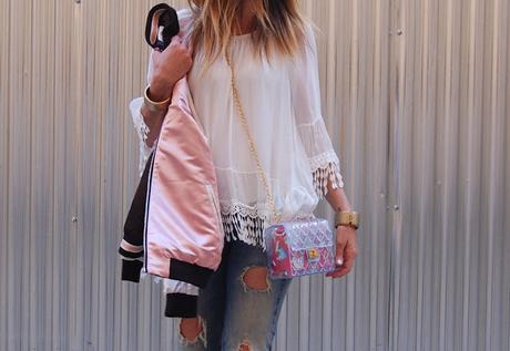 bOMBER + bOHO + cHANELERO + gOLD #nOUNIFORMES bOMBER + bOHO + cHANELERO + gOLD #nOUNIFORMES