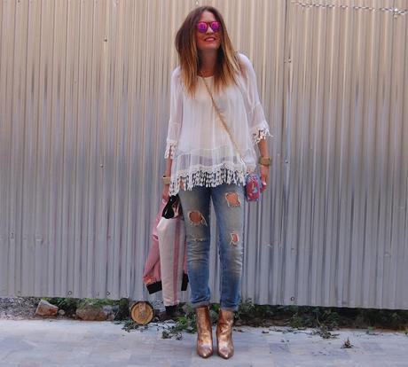 bOMBER + bOHO + cHANELERO + gOLD #nOUNIFORMES bOMBER + bOHO + cHANELERO + gOLD #nOUNIFORMES