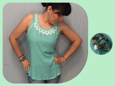 Verde con blanco Verde con blanco