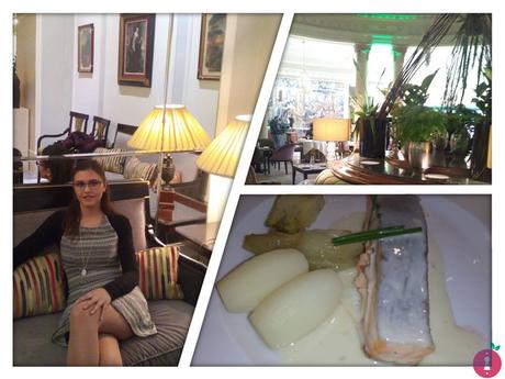 Cenando en el hotel Palace de Madrid con Herbalife