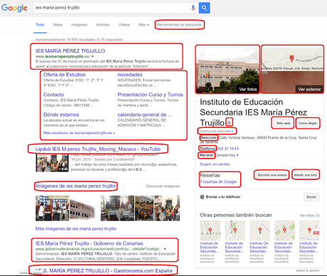 Cómo hacer visible a tu Centro Educativo en Google y no morir en el intento.