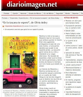 EN LA TOSCANA TE ESPERO en la prensa de México EN LA TOSCANA TE ESPERO en la prensa de México