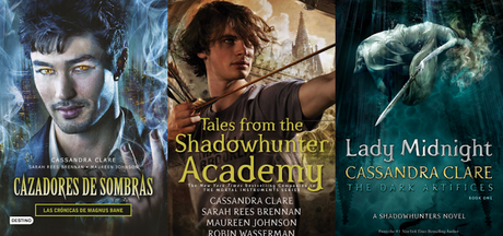 Guía de lectura: Crónicas de los Cazadores de Sombras de Cassandra Clare
