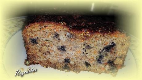 CAKE DE ZANAHORIA, PLATANO Y COCO CAKE DE ZANAHORIA, PLATANO Y COCO