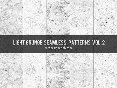 Light Grunge Seamless Patterns