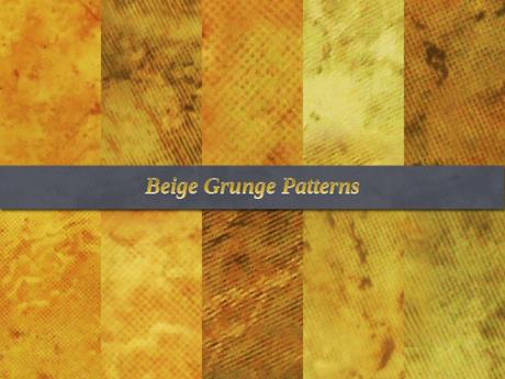 Beige Grunge Free Patterns