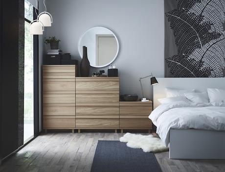 Un dormitorio bien ordenado para empezar bien los 365 días del año ikea comoda