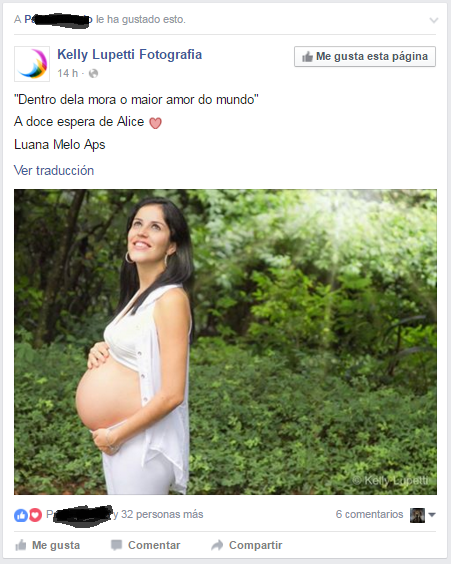 facebook embarazo