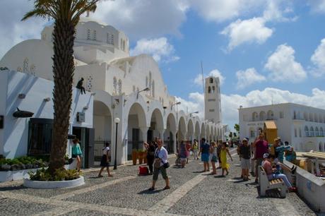 Fira, la capital de Santorini