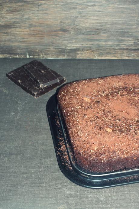 BROWNIE DE CHOCOLATE AROMATIZADO NARANJA Y JENGIBRE BROWNIE DE CHOCOLATE AROMATIZADO NARANJA Y JENGIBRE