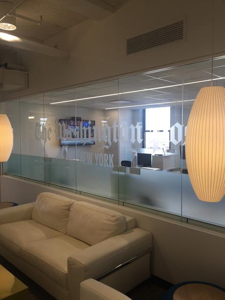 Conoce la nueva oficina de The Washington Post en Nueva York Conoce la nueva oficina de The Washington Post en Nueva York