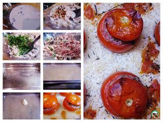 Tomates rellenos de carne Tomates rellenos de carne