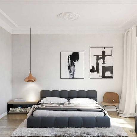 Render 3D vivienda en Barcelona : Dormitorios de estilo moderno de Berga&Gonzalez – arquitectura y render