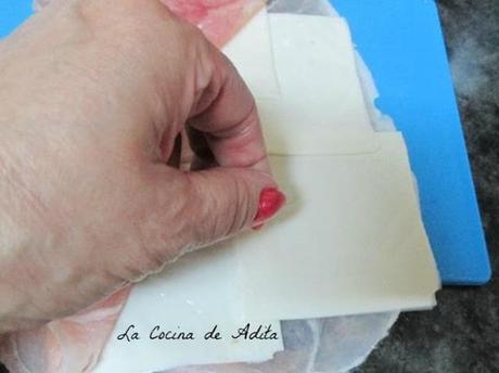 Flamenquines de espárragos Flamenquines de espárragos