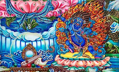 El Thangka Chenrezig El Thangka Chenrezig