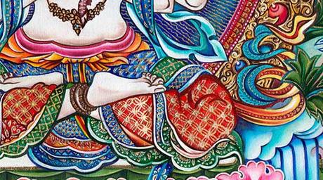 El Thangka Chenrezig El Thangka Chenrezig