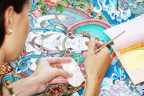 El Thangka Chenrezig El Thangka Chenrezig