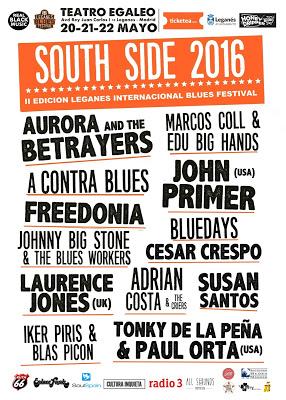 Freedonia cierra el cartel del Leganés Blues Festival South Side 2016
