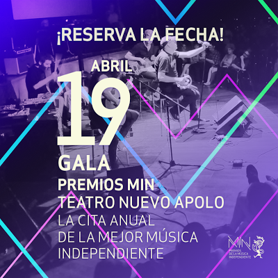 Abierta al público la votación para los VIII Premios MIN de la Música Independiente