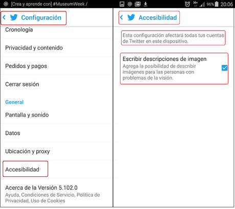 Twitter hace accesibles sus imágenes Twitter hace accesibles sus imágenes