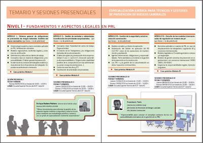 Interesante Posgrado de Especialización Jurídica para Técnicos y Gestores de PRL. Interesante Posgrado de Especialización Jurídica para Técnicos y Gestores de PRL.