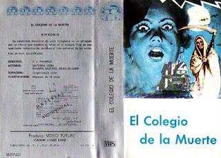 COLEGIO DE LA MUERTE, EL (España, 1975) Intriga, Pshycho Killer