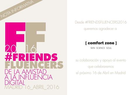 Más confirmaciones para #FriendsFluencers 2016 Más confirmaciones para #FriendsFluencers 2016