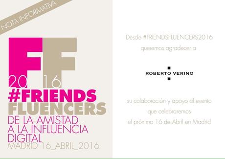 Más confirmaciones para #FriendsFluencers 2016 Más confirmaciones para #FriendsFluencers 2016