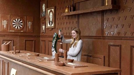 Carlsberg construye un bar hecho por completo de chocolate