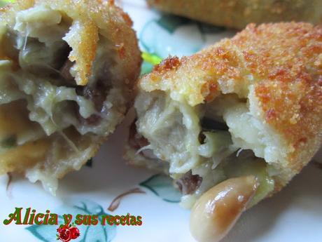 CROQUETAS DE ALCACHOFA CROQUETAS DE ALCACHOFA