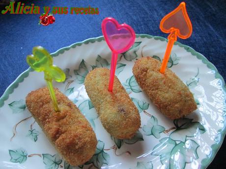 CROQUETAS DE ALCACHOFA CROQUETAS DE ALCACHOFA