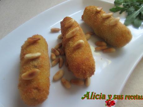 CROQUETAS DE ALCACHOFA CROQUETAS DE ALCACHOFA