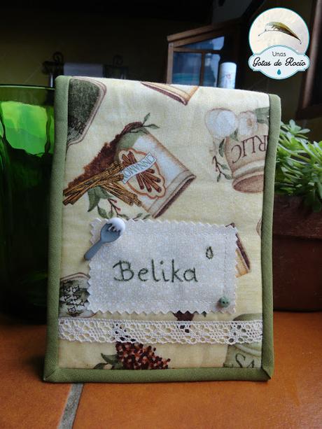 Libreta de cocina. Libreta de cocina.