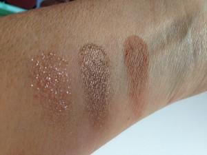 Sombras nabla cosmetics: water dream, sandy, narciso