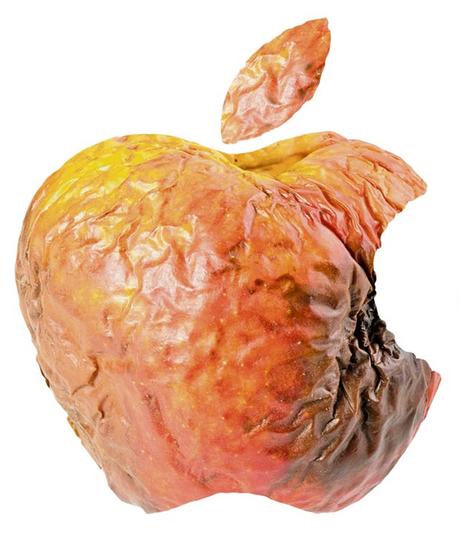 Retrospectiva: Apple cumple 40 años como un gigante de la tecnología rotten apple