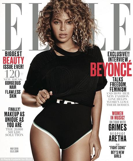 Beyoncé cover Elle Uk 2016