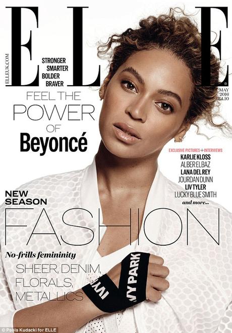 Beyoncé cover Elle Uk 2016