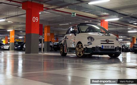 Abarth 595 Alitalia. Tributo a un grande Abarth 595 Alitalia. Tributo a un grande