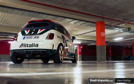 Abarth 595 Alitalia. Tributo a un grande Abarth 595 Alitalia. Tributo a un grande