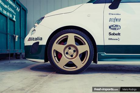 Abarth 595 Alitalia. Tributo a un grande Abarth 595 Alitalia. Tributo a un grande