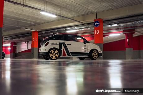 Abarth 595 Alitalia. Tributo a un grande Abarth 595 Alitalia. Tributo a un grande