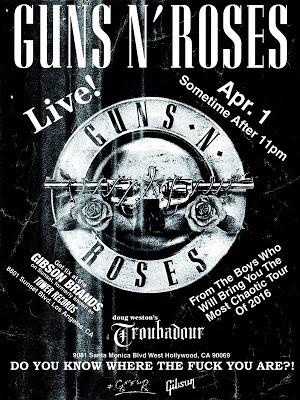 Axl y Slash volverán a actuar juntos esta noche con Guns n' Roses después de 23 años Axl y Slash volverán a actuar juntos esta noche con Guns n' Roses después de 23 años
