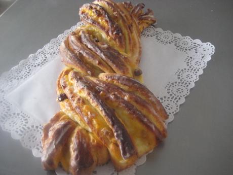 TRENZA DE ALMUDÉVAR  (mi versión y  paso a paso)